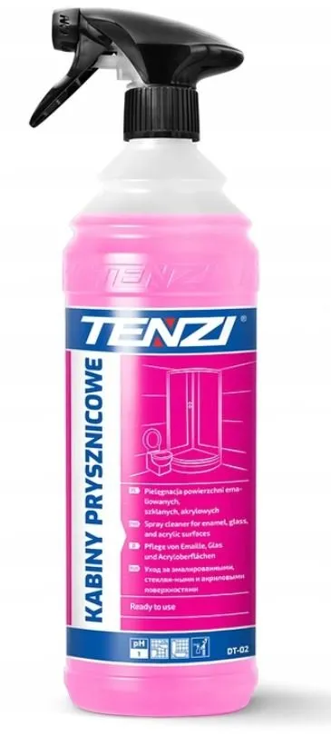 płyn do czyszczenia kabin prysznicowych 1l