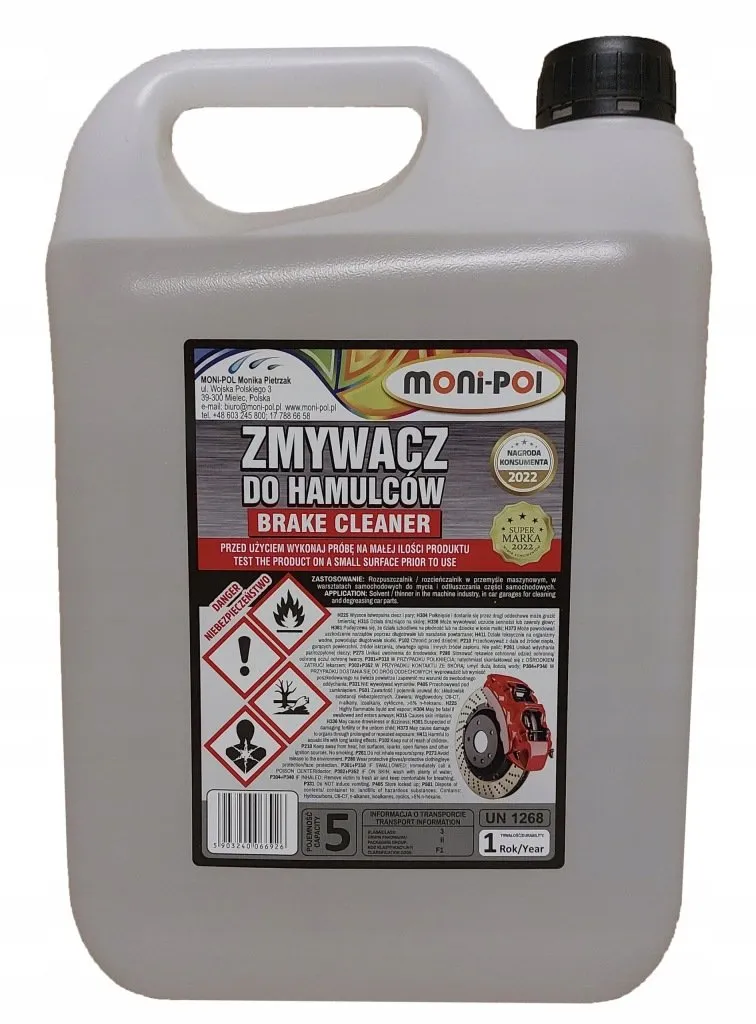 zmywacz hamulcowy 5l — zdjęcie produktu